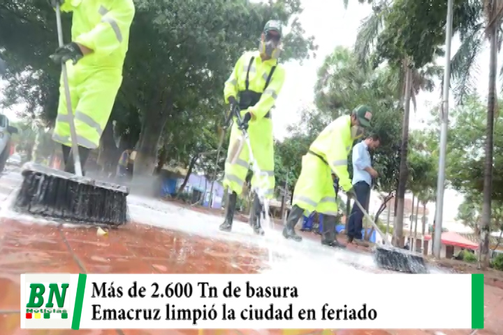 Lee más sobre el artículo Emacruz con dos mil personas levanta la basura en año nuevo y limpiar la ciudad