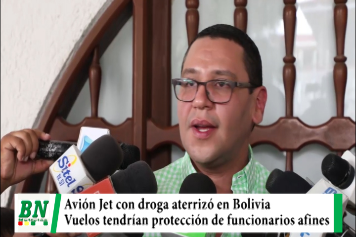 Lee más sobre el artículo Monasterio asegura que avión Jet encontrado con droga en México paso por Bolivia y hay protección de funcionarios afines