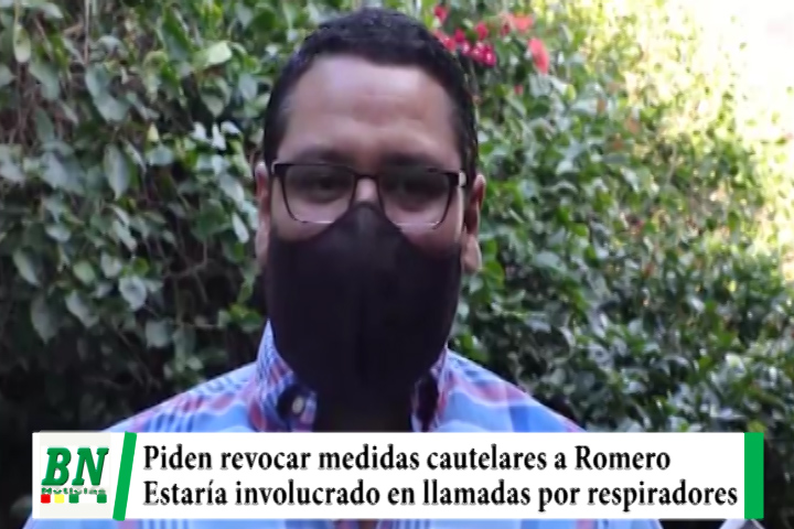 Lee más sobre el artículo Monasterio pide revocar medidas cautelares a ex Ministro Romero por llamadas caso respiradores