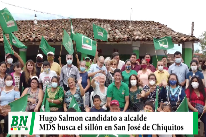 Lee más sobre el artículo El Presidente de ALD, Hugo Salmón es candidato a Alcalde por San José de Chiquitos por MDS