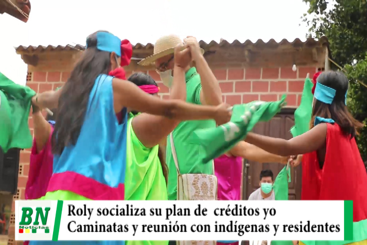 Lee más sobre el artículo Campaña Demócratas 2021, Roly socializa plan en barrios y reunión con residentes y los Indígenas Guaraní