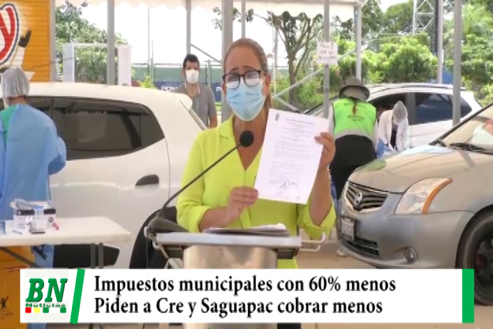 Lee más sobre el artículo Municipio promulga ley de descuento del 60% en impuestos y piden a Cre y Saguapac cobrar menos