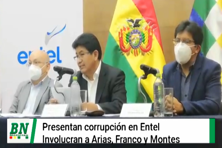 Lee más sobre el artículo Montaño denuncia corrupción en Entel e involucra a Arias, Franco y Montes