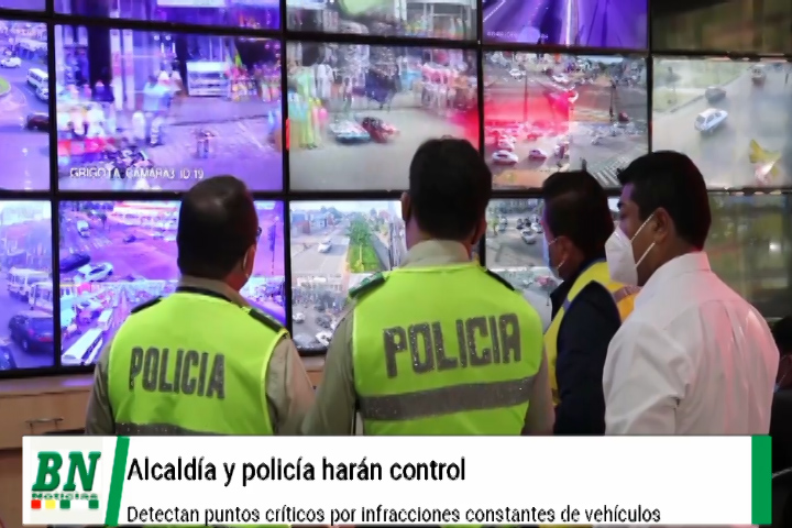 Lee más sobre el artículo Municipio y policía controlarán tráfico vehicular en zonas críticas luego de ver cámaras