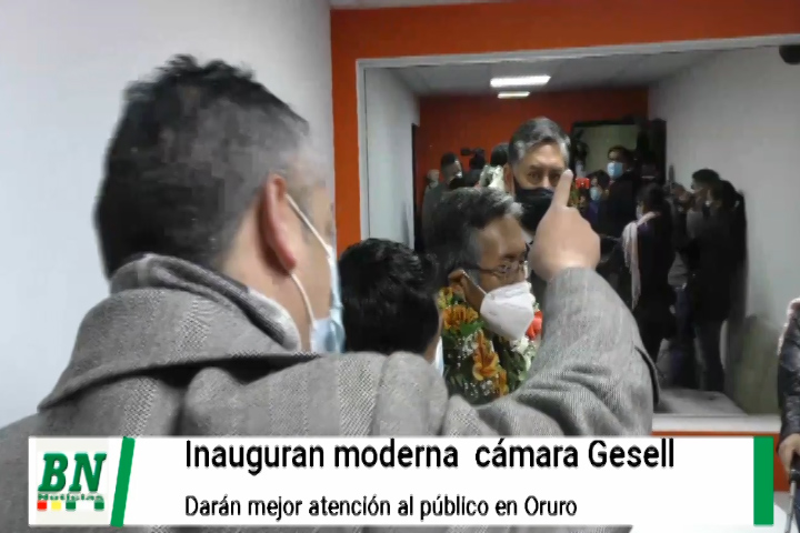 Lee más sobre el artículo Fiscalia inaugura cámara gesell en Oruro y asegura mejor atención al pública y evita revictimización