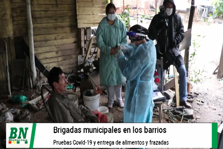Lee más sobre el artículo Brigadas municipales llegan a los barrios con pruebas antígeno nasal y entregan ropa de invierno