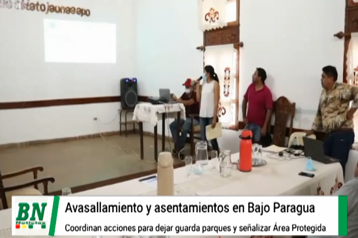 Lee más sobre el artículo Municipio de San Ignacio coordina acciones de protección del Área protegida del bajo Paragua