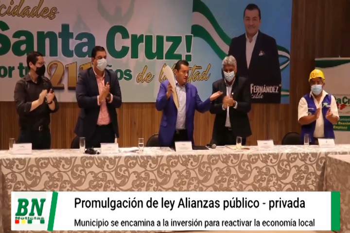 Lee más sobre el artículo El alcalde Jhonny Fernández promulga la Ley de las Alianzas Público Privadas