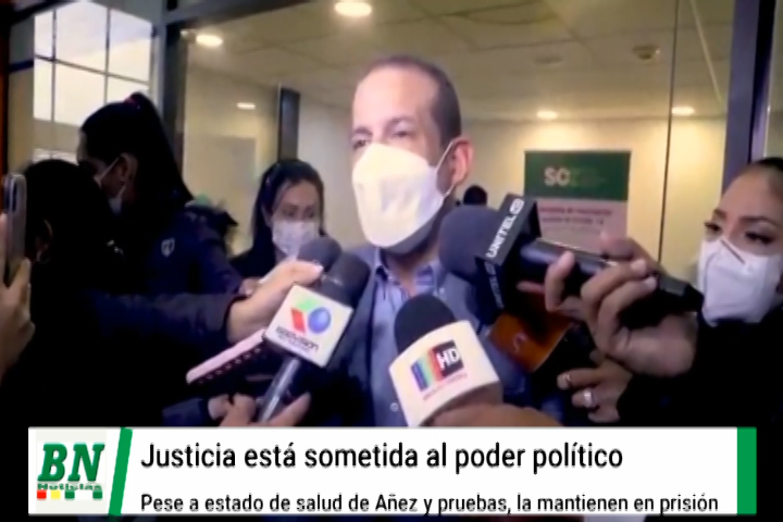 Lee más sobre el artículo Camacho ve que la justicia está sometida al poder político y lamenta que Añez siga en prisión, se presentará a declarar
