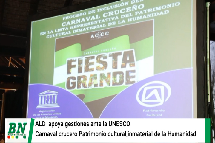 Lee más sobre el artículo Asamblea Legislativa apoyará las gestiones para que UNESCO declare el Carnaval Cruceño como Patrimonio Cultural Inmaterial de la Humanidad