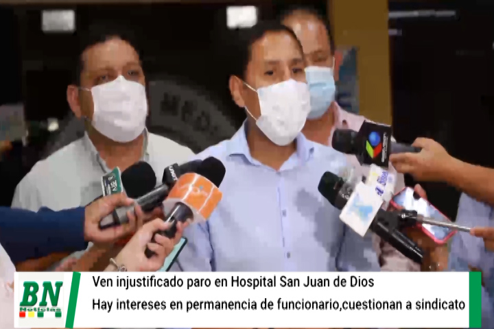Lee más sobre el artículo Movilización de trabajadores del Hospital San Juan de Dios es injustificada y ven intereses, dotará de medicamentos al Oncológico