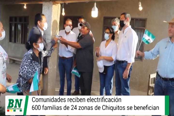 Lee más sobre el artículo 24 comunidades de Chiquitos se benefician con la implementación de nuevo Sistema de Electrificación