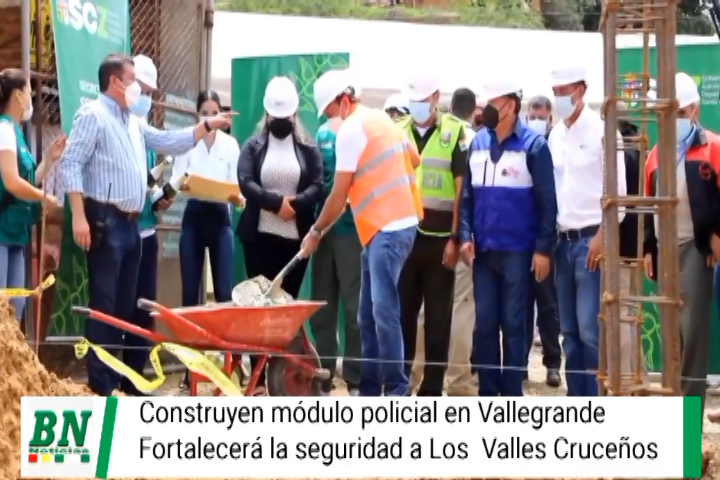 Lee más sobre el artículo Módulo policial de Vallegrande fortalecerá la seguridad a los valles cruceños