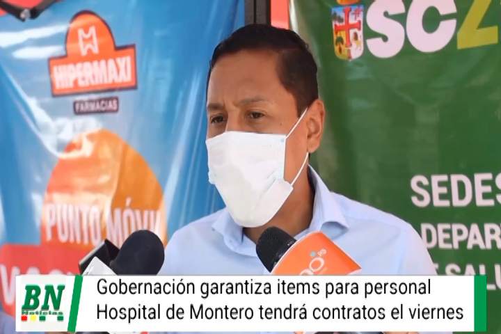 Lee más sobre el artículo La Gobernación garantiza la contratación de personal del hospital de Montero
