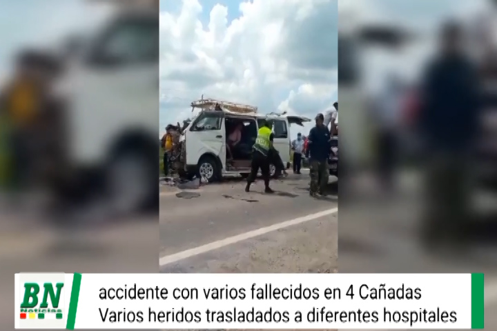 Lee más sobre el artículo Accidente en Cuatro Cañadas con varios fallecidos y heridos, que fueron trasladados a diferentes hospitales. Vehículo llevaba 12 pasajeros