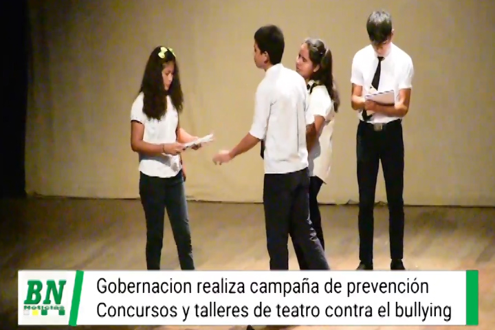 Lee más sobre el artículo Gobernación impulsa la prevención del bullying con concursos y talleres de teatro