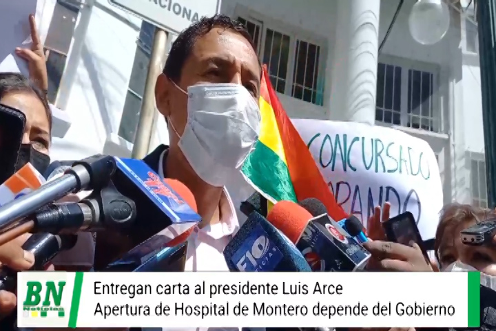 Lee más sobre el artículo Secretario de Salud cruceño llega a La Paz para solicitar al presidente Arce la habilitación del hospital de Montero
