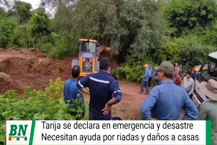 Lee más sobre el artículo Gobernación Tarija emite decreto departamental de Declaratoria de Emergencia y Desastre