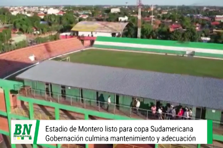 Lee más sobre el artículo Estadio Gilberto Parada de Montero listo para recibir la Copa Sudamericana