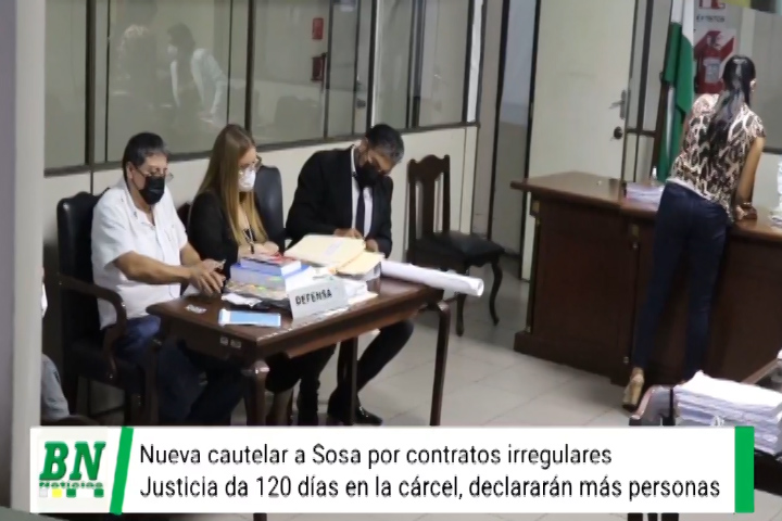 Lee más sobre el artículo Cuatro meses más de detención para Sosa por contratos irregulares