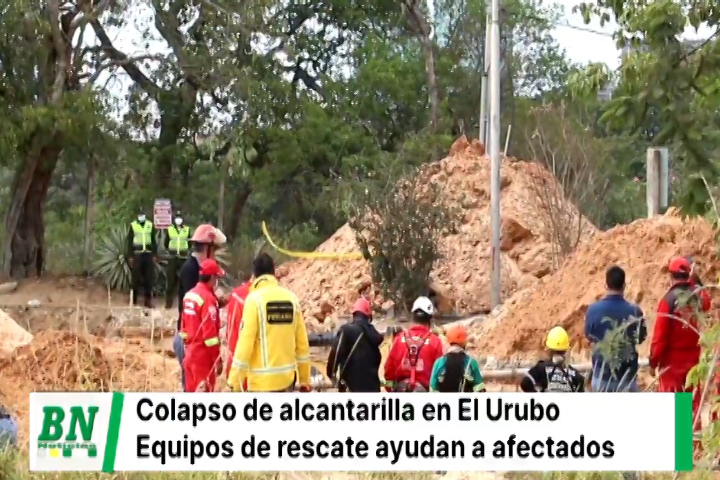 Lee más sobre el artículo Rescate de la Gobernación atiende emergencia de obra colapsada en el ingreso al Urubó