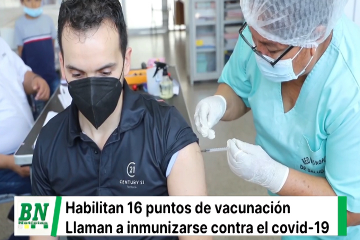 Lee más sobre el artículo Gobernación habilita 16 puntos de vacunación contra el covid-19 para este sábado, reportan un fallecido