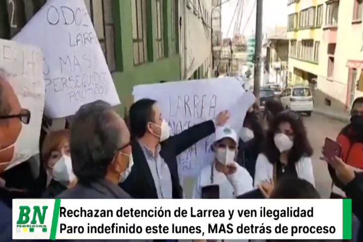Lee más sobre el artículo Médicos van al paro y oposición rechaza detención de Luis Larrea, piden se defienda en libertad y ven motivación política contra presidente de Colegio Médico