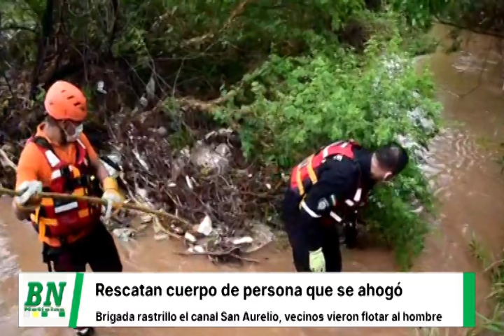 Lee más sobre el artículo Unidad de Rescate de la Gobernación encuentra un cuerpo ahogado en el Canal de San Aurelio
