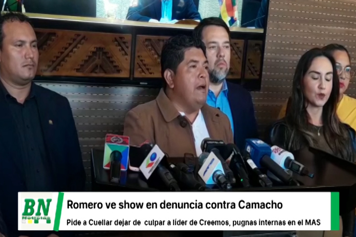 Lee más sobre el artículo “La denuncia de Rolando Cuéllar contra Camacho es parte de un show mediático”, Romero, pidió a su colega dejar de culpar de “todo” al gobernador de Santa Cruz