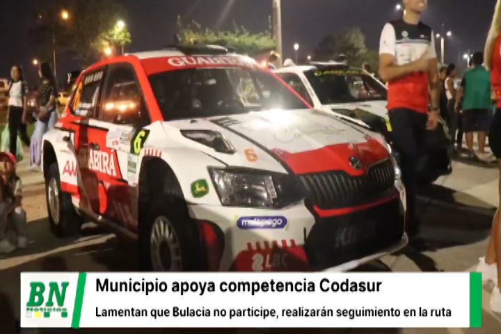 Lee más sobre el artículo Gobierno Municipal brinda apoyo al Rally Codasur