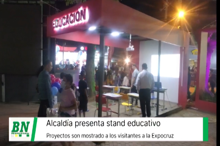 Lee más sobre el artículo Alcaldía cruceña presenta sus proyectos de educación en Expocruz 2022