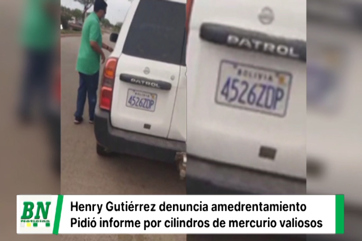Lee más sobre el artículo Diputado Gutiérrez denuncia amedrentamiento por fiscalizar incautación de cilindros de mercurio