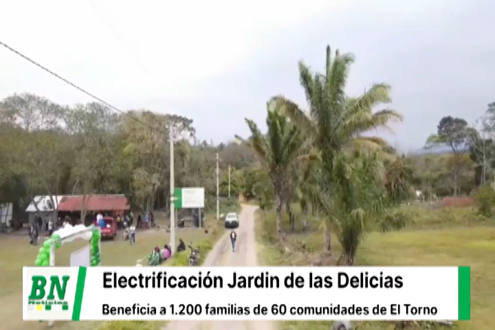 Lee más sobre el artículo Gobernador entrega el proyecto de electrificación más grande a la comunidad Jardín de las Delicias