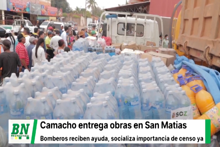 Lee más sobre el artículo En San Matías el gobernador cierra la semana de entrega de obras y de ayuda a los bomberos, y lleva el mensaje del censo a la frontera
