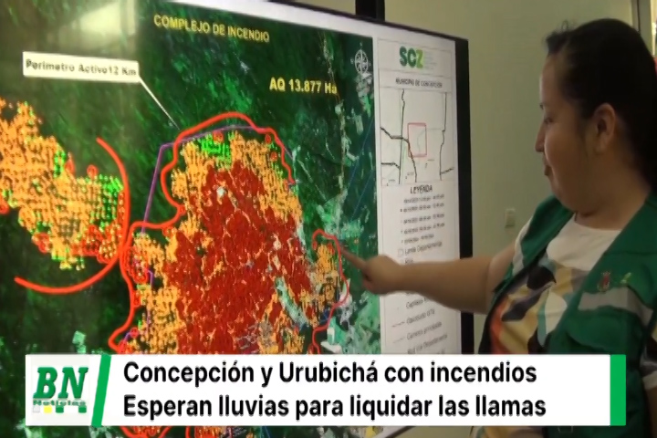 Lee más sobre el artículo Santa Cruz reporta incendios forestales en Concepción y Urubichá