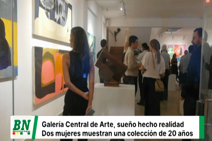 Lee más sobre el artículo CENTRAL GALERIA DE ARTE; un sueño hecho realidad, en pleno centro histórico cruceño se inaugura y muestra 20 años de arte