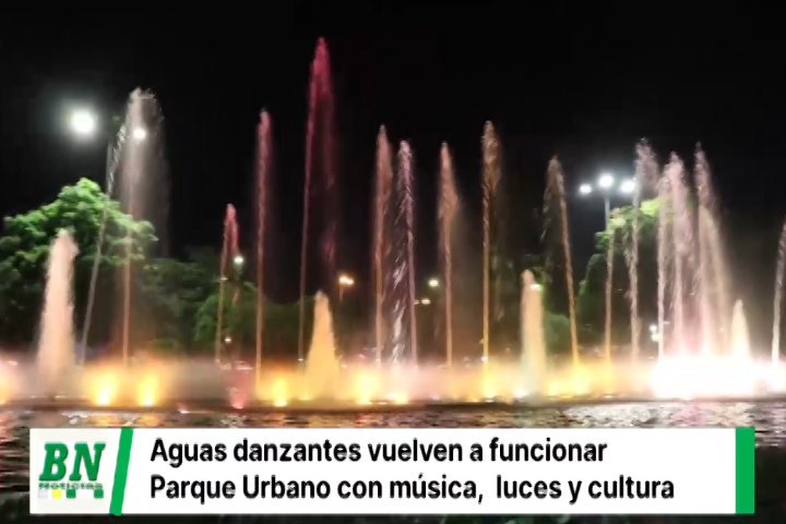 Lee más sobre el artículo Gobierno Municipal reapertura las Aguas Danzantes del Parque Urbano