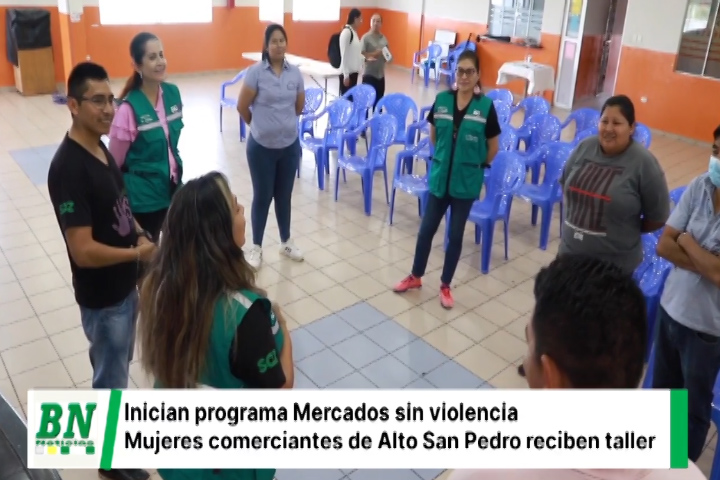 Lee más sobre el artículo En El Alto San Pedro, la Dirección de Género inicia el programa Mercados sin Violencia