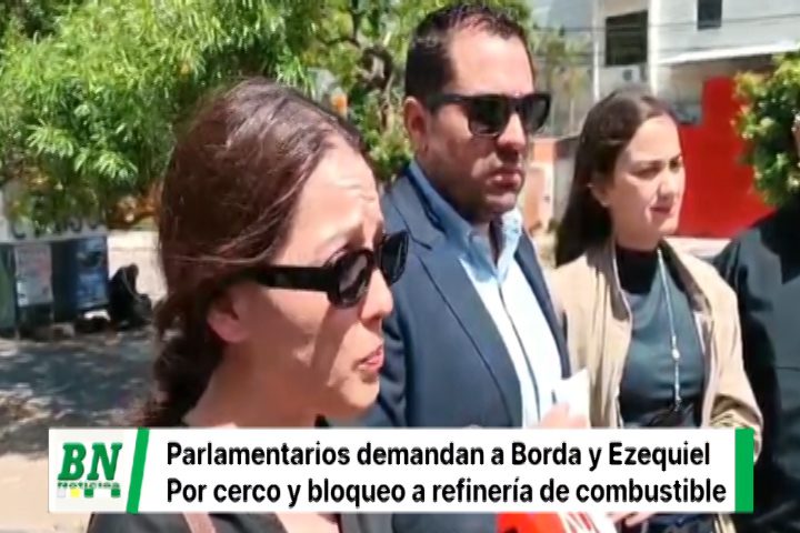 Lee más sobre el artículo Diputados de oposición denuncian a Borda, Ezequiel y otros, por atentado contra la salud pública y cerco a refinería