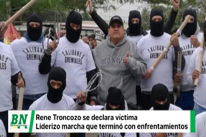Lee más sobre el artículo Gremial Rene Troncozo se declara víctima de amenazas y en la clandestinidad, luego de liderar marcha