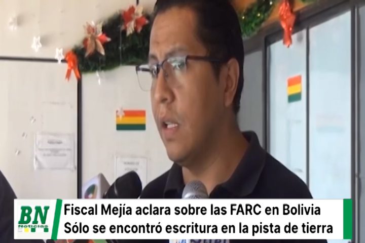 Lee más sobre el artículo Fiscalia niega presencia de las FARC en Bolivia y oposición cree que hay carteles y hechos demuestran presencia de grupos armados e inacción del gobierno