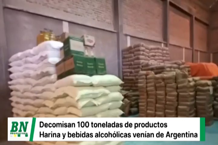 Lee más sobre el artículo Por documentación falsa: Plan del Sur Comisan 100 toneladas de harina y cerveza en Villazón