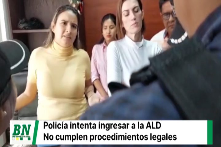 Lee más sobre el artículo Asambleísta Aguirre. “La Policía intentó ingresar a la ALD, sin cumplir con los procedimientos legales