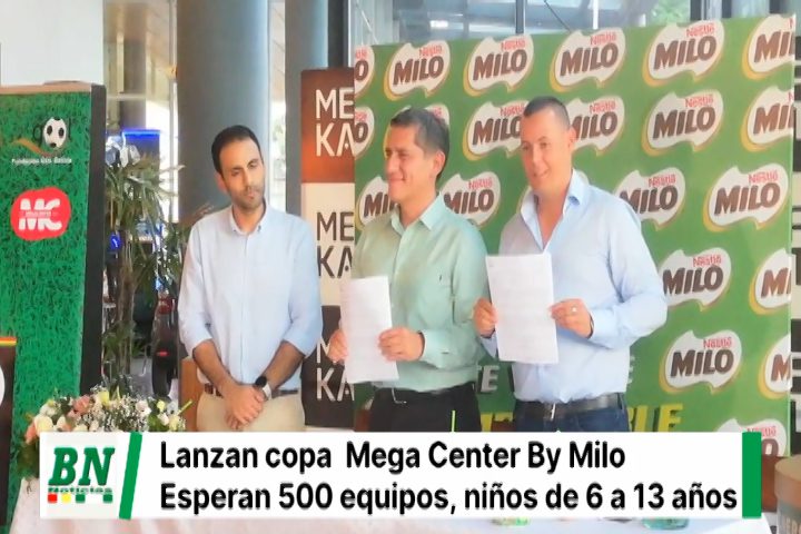 Lee más sobre el artículo Lanzan la Copa Megacenter by MILO que incluirá la participación de al menos 400 equipos infantiles