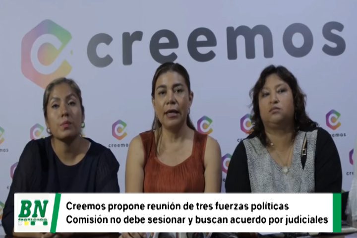Lee más sobre el artículo Creemos plantea suspender sesión de la Comisión Mixta de Constitución mientras Choquehuanca convoque a reunión de las tres fuerzas políticas