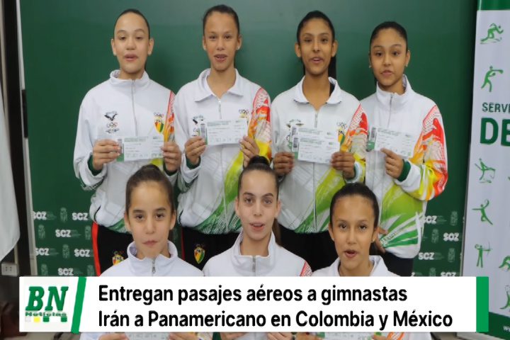 Lee más sobre el artículo Gobernación entrega pasajes internacionales a gimnastas para los campeonatos panamericanos en Colombia y México.
