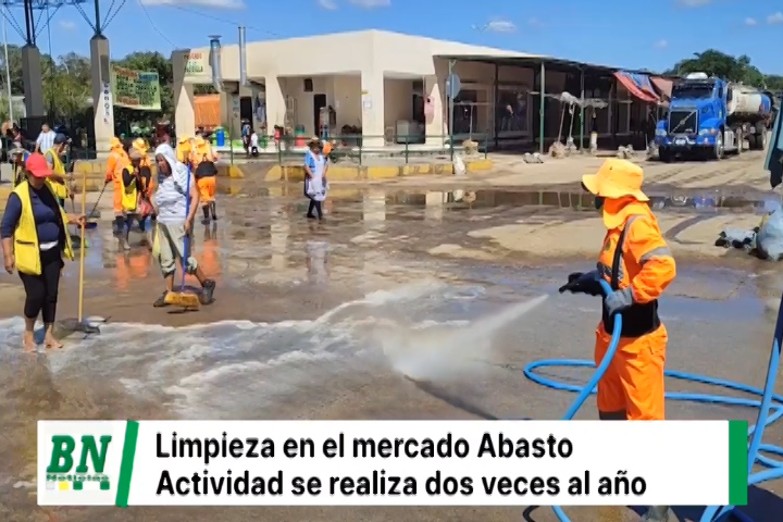 Lee más sobre el artículo Limpieza Mercado Mayorista Abasto usó 200 mil litros de agua