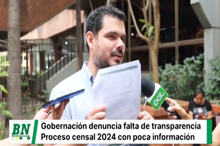 Lee más sobre el artículo Gobernación considera una vergüenza la falta de transparencia en el avance del censo 2024