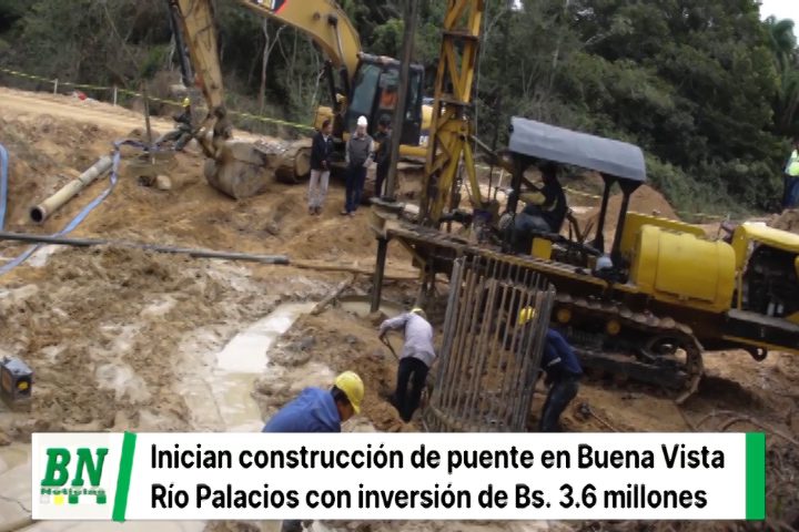 Lee más sobre el artículo Gobernación inicia la construcción del puente vehícular “Río Palacios” en el municipio de Buena Vista