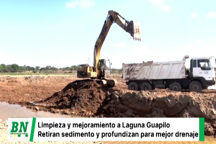 Lee más sobre el artículo Municipio realiza limpieza y profundización de la Laguna Guapilo, para mejor drenaje de la ciudad